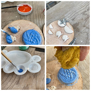 Buttons: A Make & Decorate Pottery Workshop