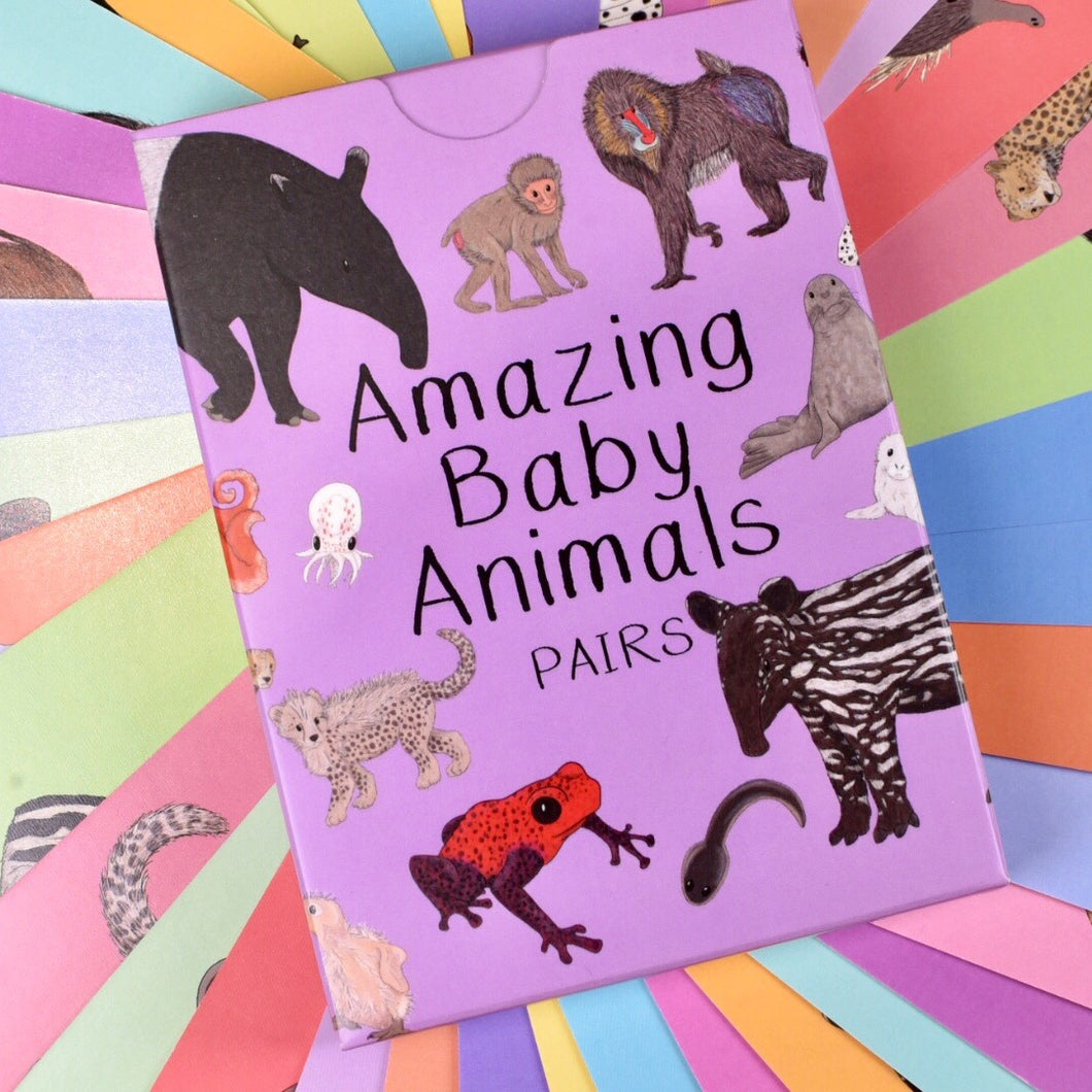 Amazing Baby Animals Card Game