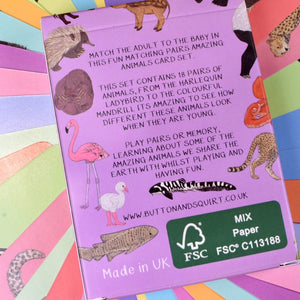 Amazing Baby Animals Card Game