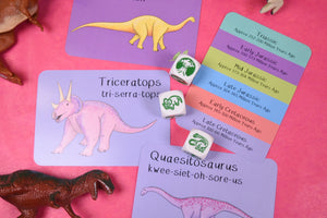 Alphabet Of Amazing Dinosaurs Flash Cards
