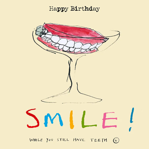 Smile Happy Birthday Card