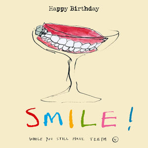 Smile Happy Birthday Card