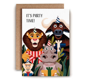 It's Party Time Card