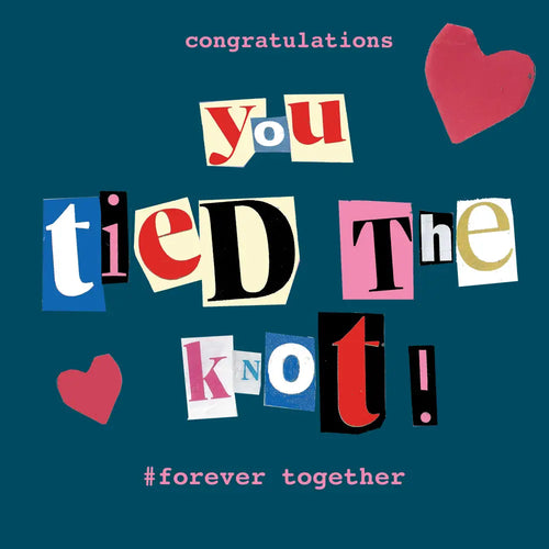You tied The Knot Card