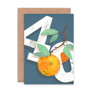 Forty Oranges Card