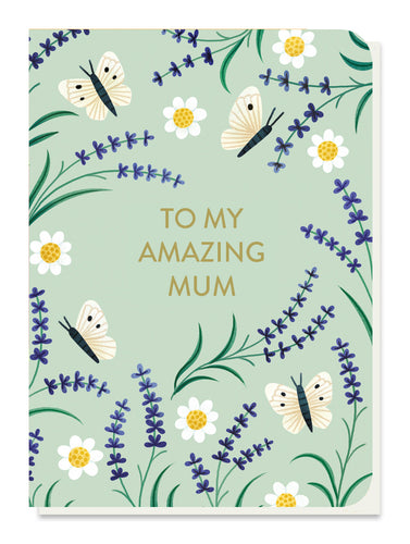 To My Amazing Mum Seedstick Card