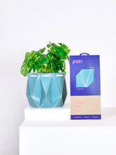 18cm Potr Origami Pot - Aqua