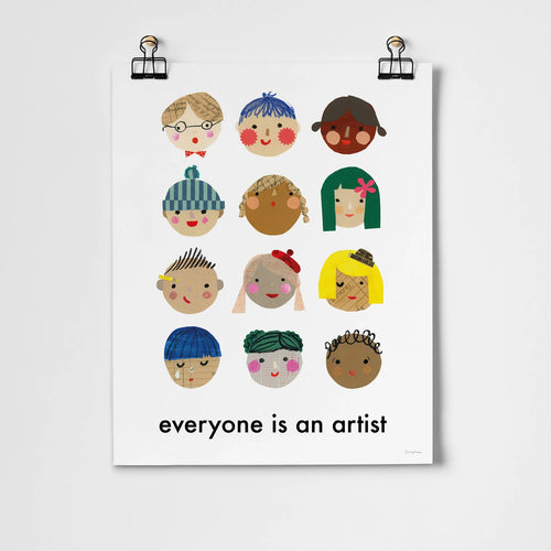 Everyone Is An Artist Print