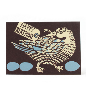 Happy Birthday Duck Card