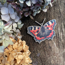 Tortoiseshell Butterfly Wooden Decoration