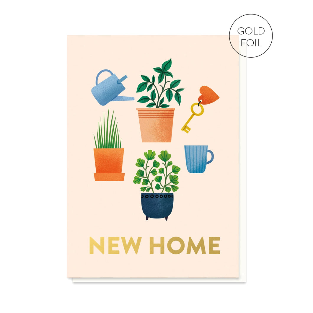 New Home, Herb Garden Card
