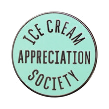 Ice Cream Appreciation Society Enamel Badge