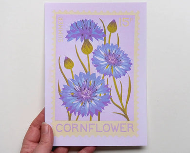 A5 Cornflower Print