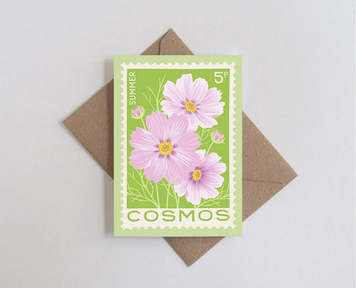 Cosmos Greetings Card