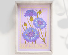 A5 Cornflower Print