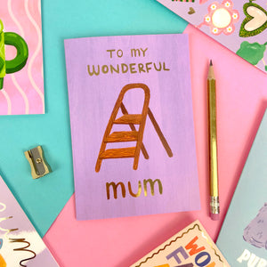 Wonderful Step Mum Card