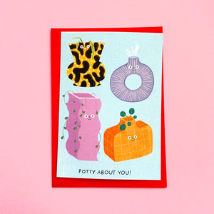 Potty About You Card