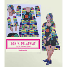 Sonia Delauney Cut And Make Paper Puppet