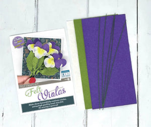Violas Flower Felt Craft Kit