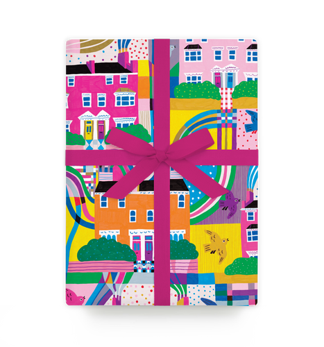 Primrose House Wrapping Paper