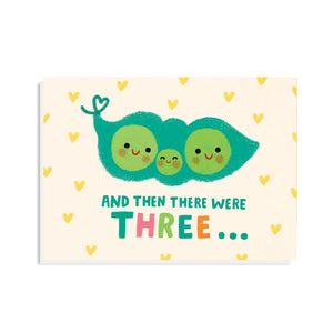 And Then There Were Three, New Baby Card