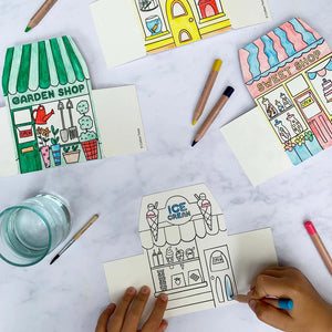 Colour Your Own high Street Craft Kit