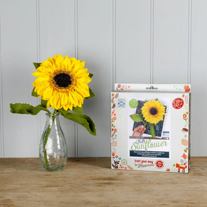 Felt Sunflower Flower Craft Kit