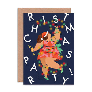 Christmas Party Cards, Box of 8