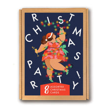 Christmas Party Cards, Box of 8