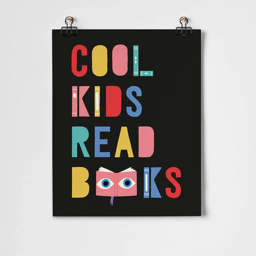 Cool Kids Read Books Print