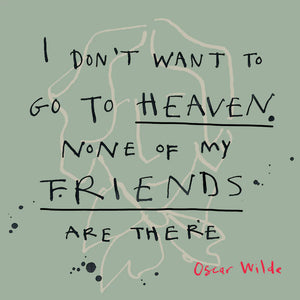 Heaven - Oscar Wilde Card