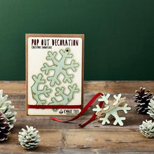 Christmas Snowflake Pop Out Card Decoration