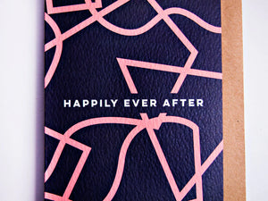 Happily Ever After Shapes Card