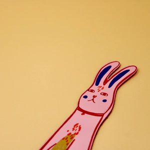 Bunny Leather Bookmark