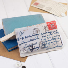Vintage Postcard Lavender Bag