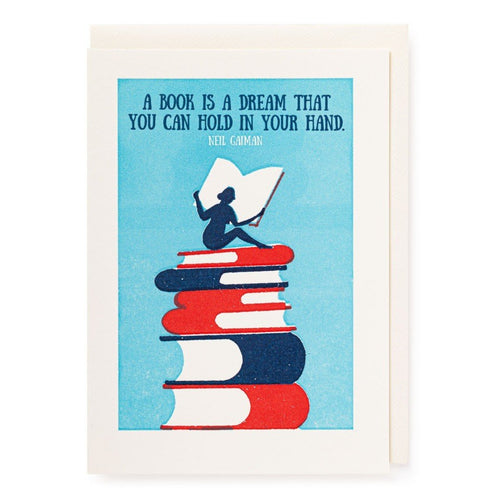 A Book Is A Dream Card