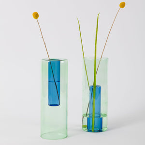 Reversible Glass Vase Large