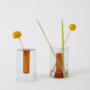 Reversible Glass Vase Small