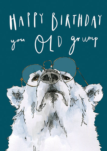 Happy Birthday Old Grump Card
