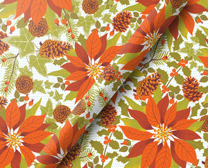 Festive Foliage Wrapping Paper