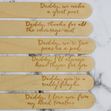 Daddy Pun Plant Markers