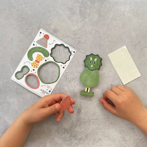 Make Your Own Dinosaur Peg Doll Kit