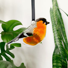 Bullfinch Glass Decoration