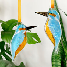 Kingfisher Glass Decoration