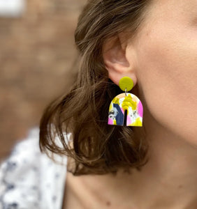 Abstract Arch Earrings